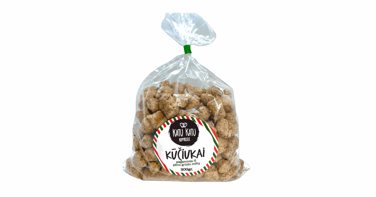 Whole grain Kūčiukai