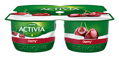 Jogurtas ACTIVIA su vyšniomis, 2,6 % rieb., 480 g
