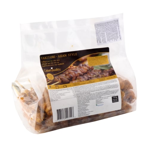 Frozen fried chicken skewers, Satay, 30 g x 33 skewers, 1 kg
