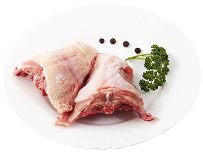 Fresh chicken broiler backs, 1 kg