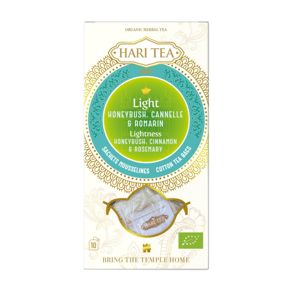 Ajurvedinė arbata LIGHT, ekologiška, 10 pak.
