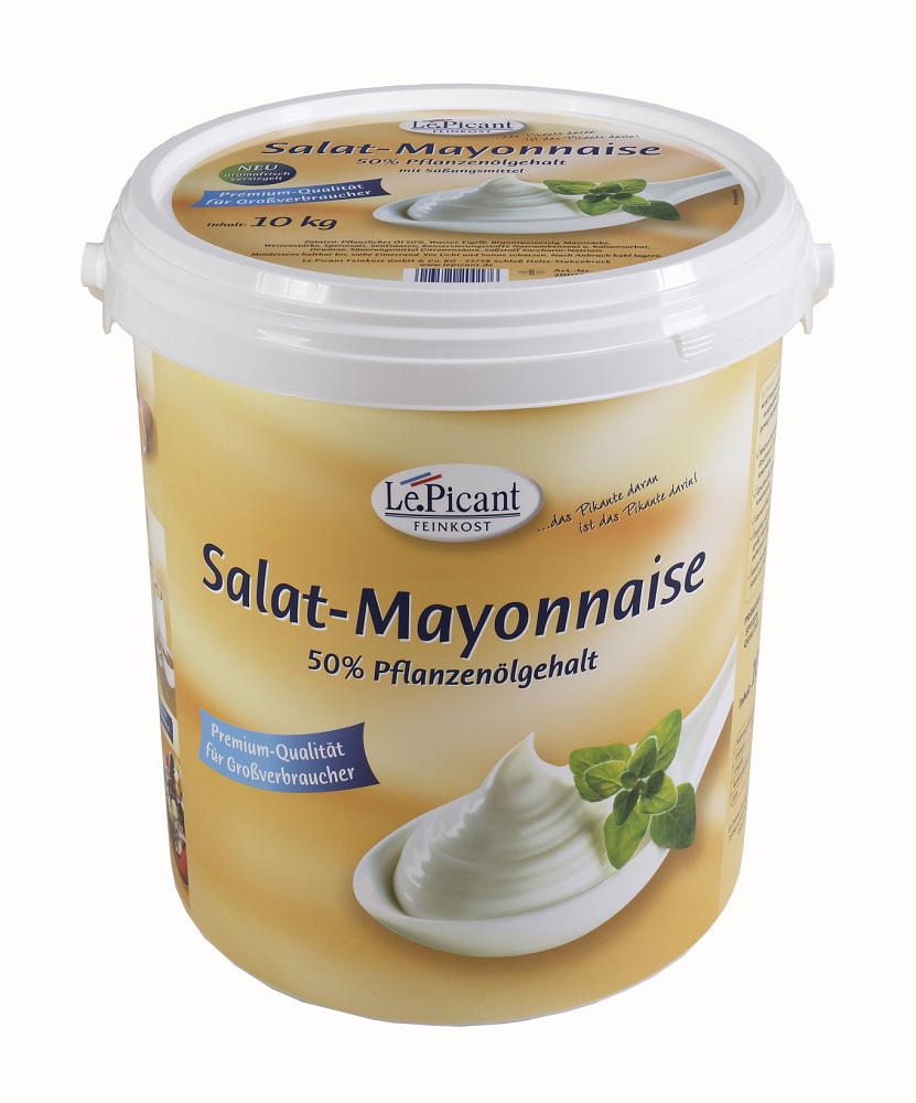 Mayonnaise LE PICANT, for salad, 50%, 10 kg