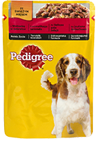 Šunų ėdalas su jautiena PEDIGREE, 100 g