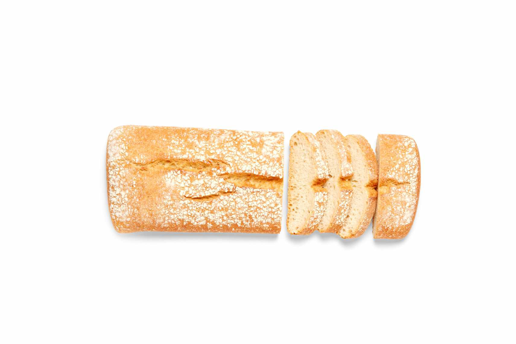 Frozen traditional Italian Ciabbata bread, 314 g