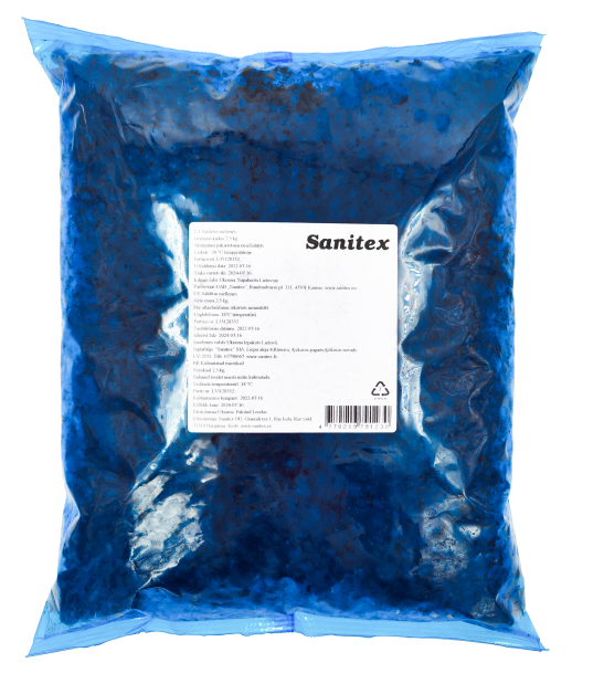 Frozen blueberries, forest, 2,5 kg