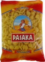 Pasta PASAKA, conchiglie rigate, 400 g