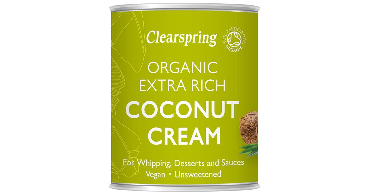 Thick coconut cream, organic