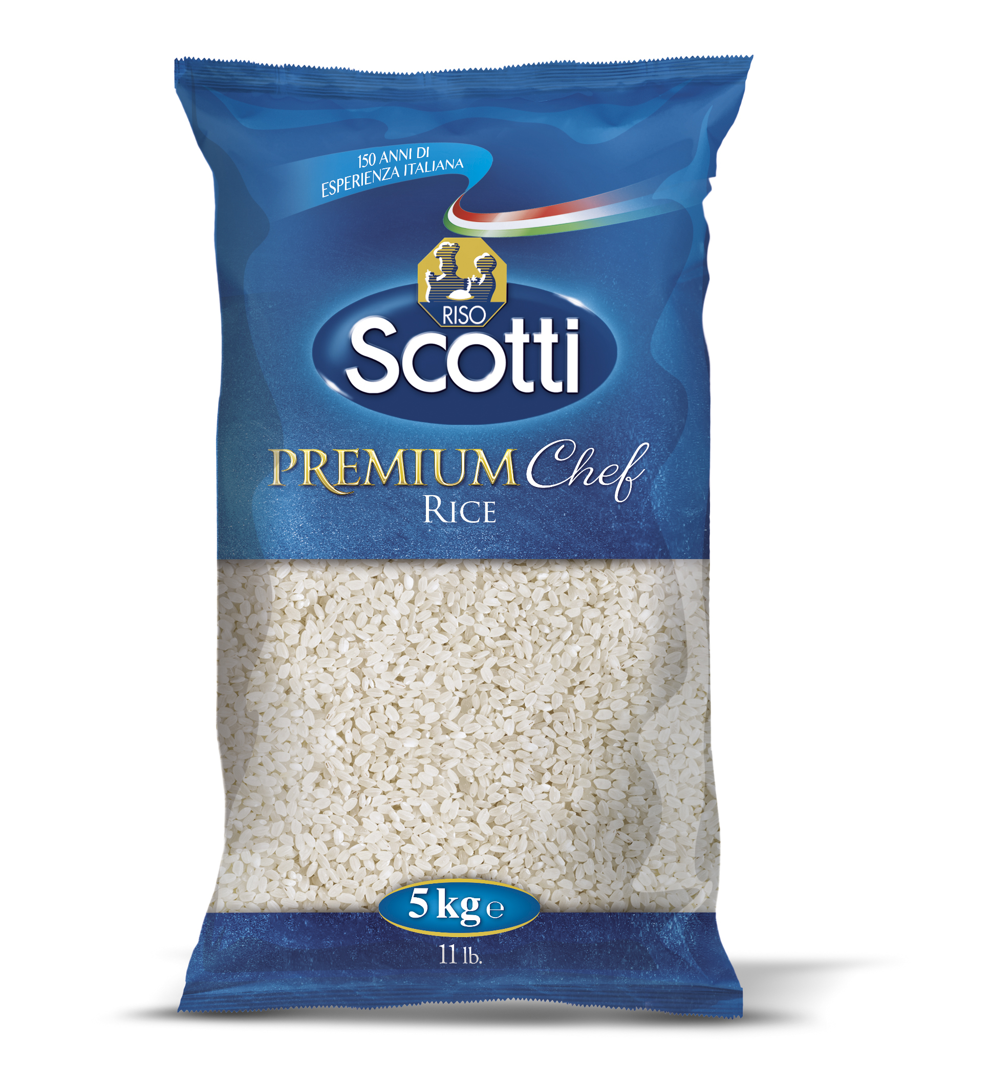 Round grain rice SCOTTI, 5 kg