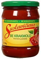 SUSLAVIČIAUS starch-free tomato sauce, 500 g