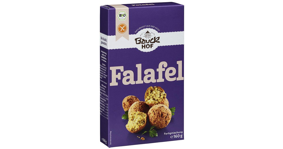 Falafel mixture, organic