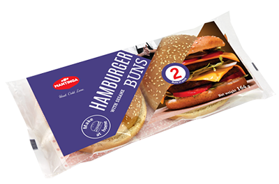 Mėsainio bandelės MANTINGA su sezamais (2 x 50 g), (šaldytos), 100 g