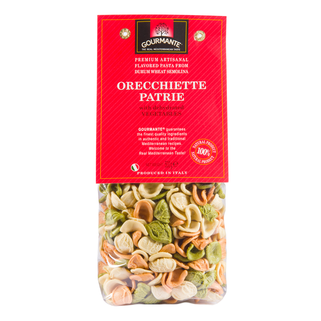 Kietagrūdžai makaronai GOURMANTE, Orecchiette patrie, 500g