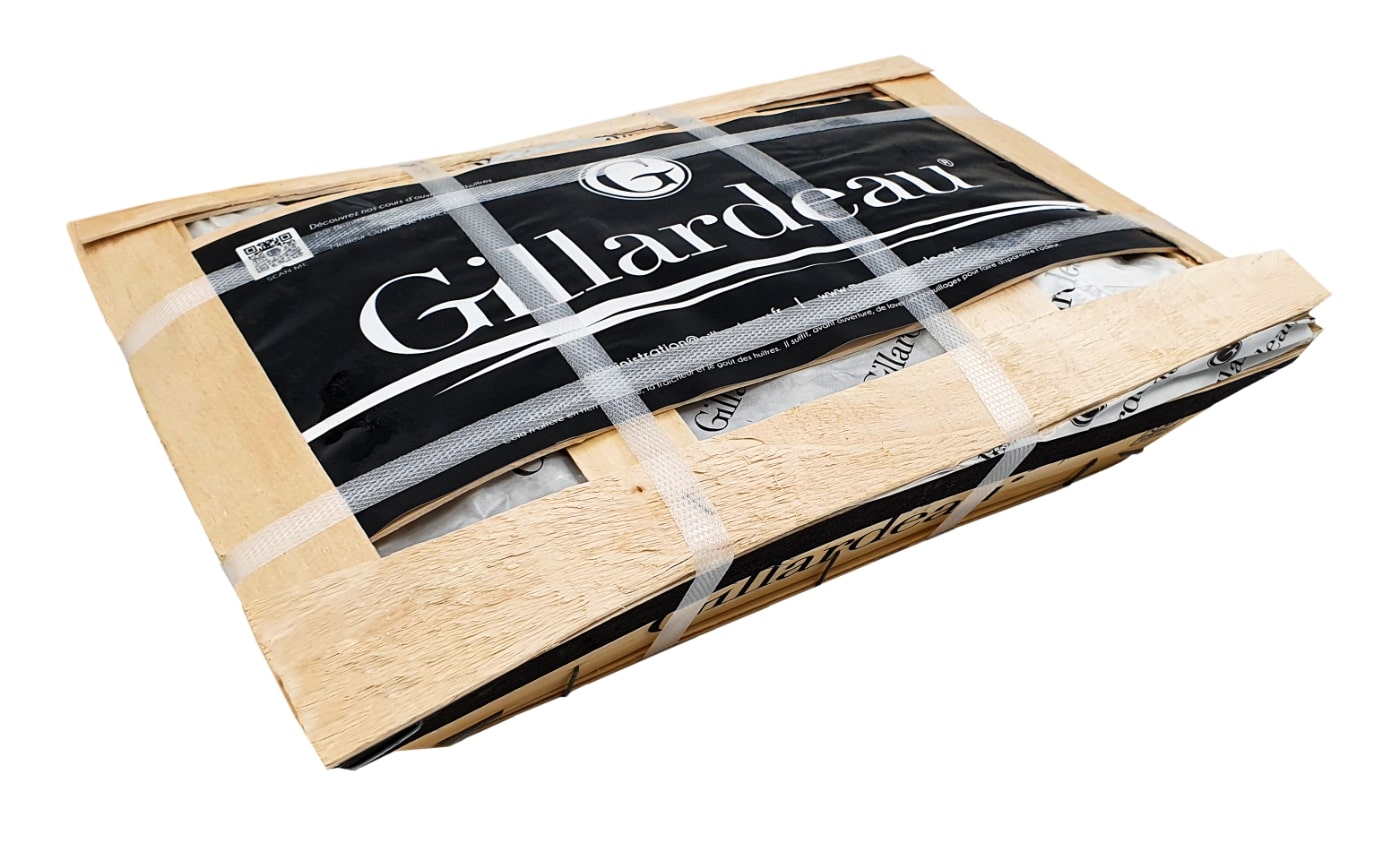 Oysters ADRI & ZOON Gillardau 2 , Ireland, 80-120 g, 1 box, 24 pcs.