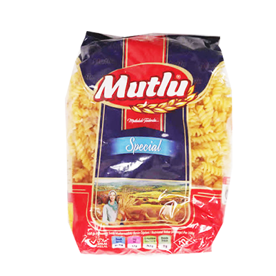 Hard wheat pasta MUTLU SCREW PASTA, 400 g