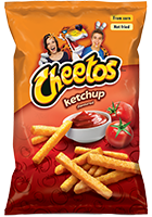 Kukurūzų užkandis CHEETOS (kečupo skonio), 165 g