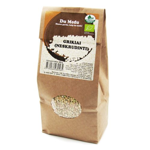 Buckwheat, raw, organic