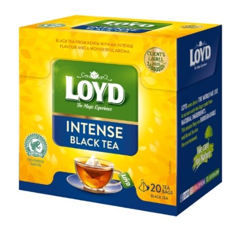Black tea LOYD Black Intense, 20 x 2g