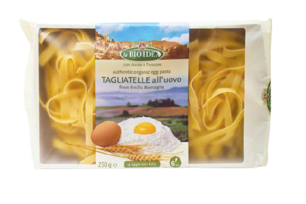 Egg pasta TAGLIATELLE, organic