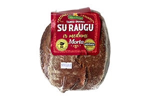 Tamsi duona su raugu ir medumi MORTA 500g