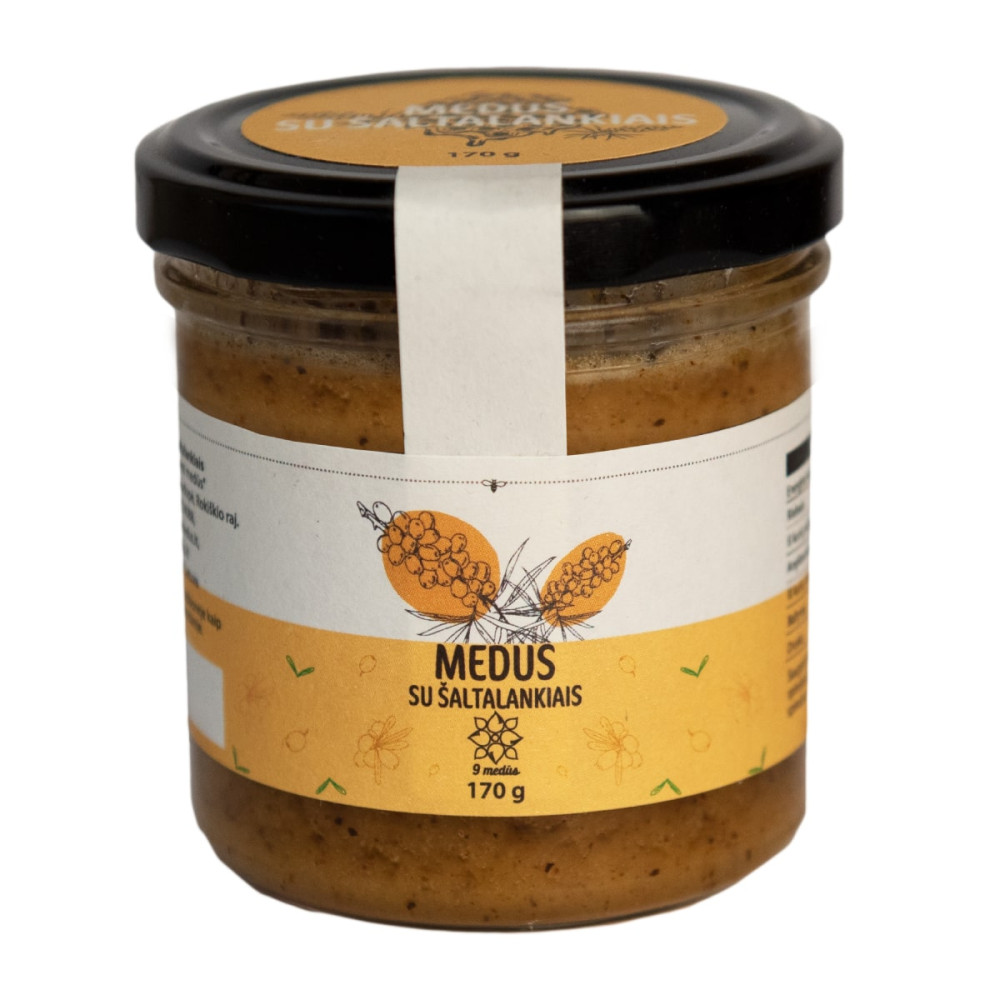 Honey with sea buckthorn