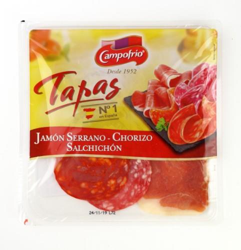 Ispaniškų gaiminių rinkinys CAMPOFRIO, pjaustytas, I r., 120g
