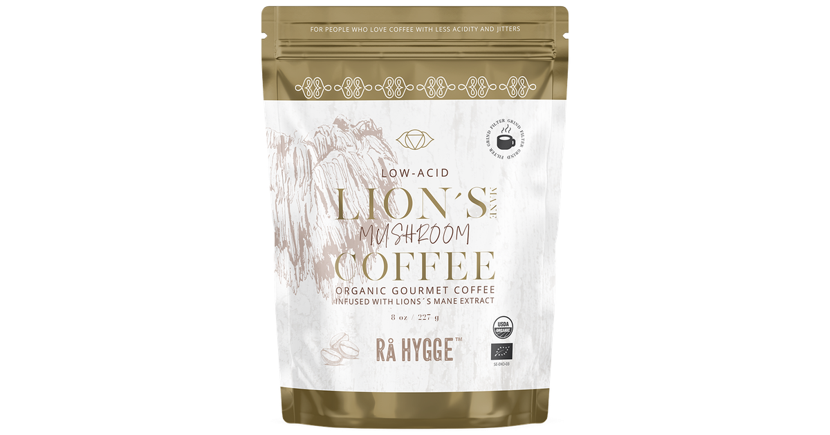 Malta coffee with Lion's Mane mushrooms FOCUS, organic