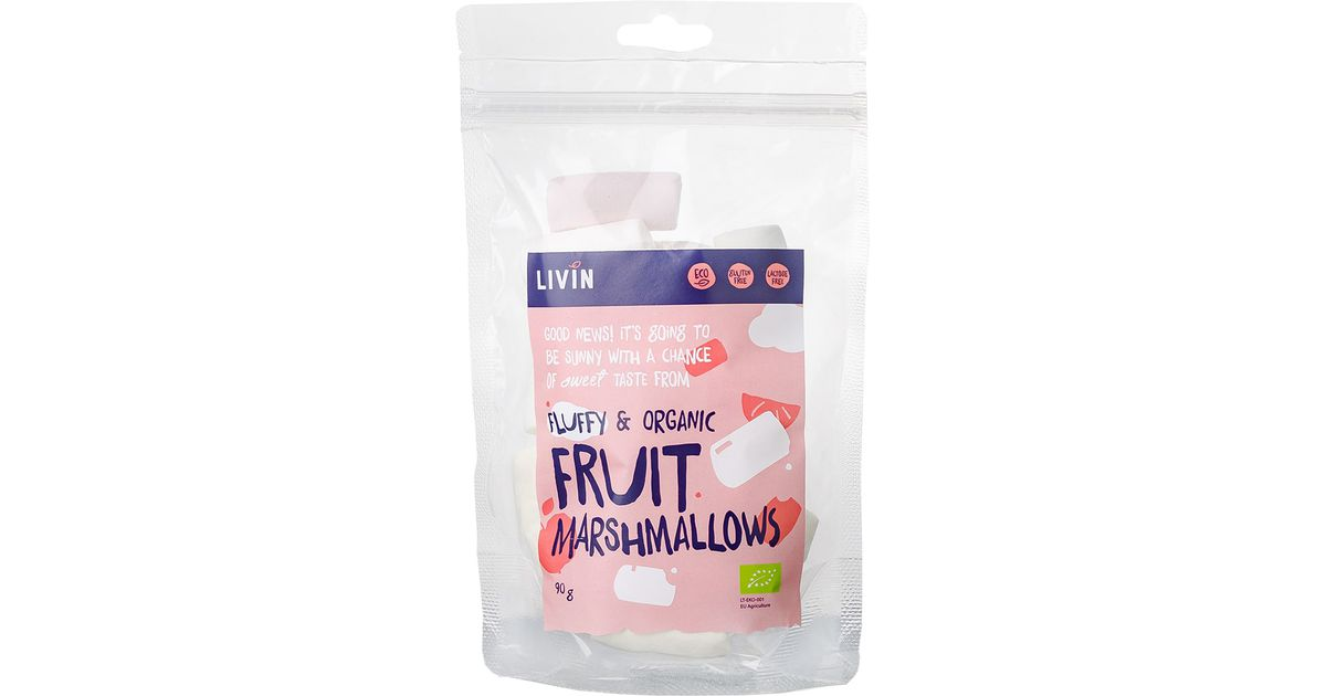 Fruit marshmallows, organic