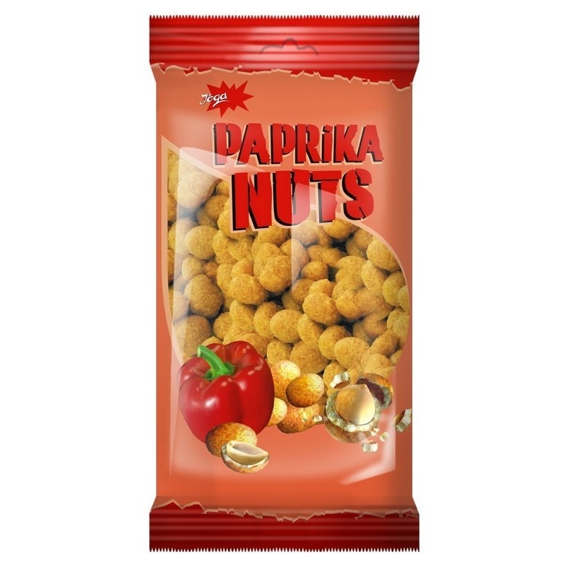 Crispy coated peanuts JEGA, with paprika, 100 g