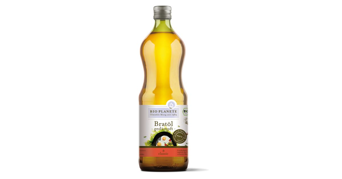 Sunflower oil for frying, organic