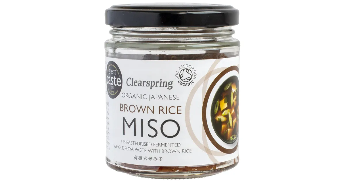 Sojų ir rudųjų ryžių miso pasta, ekologiška