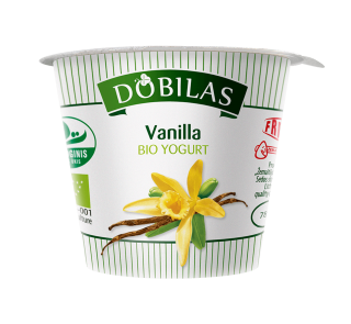 Vanilla Yogurt DOBILAS, 3.2% fat, organic