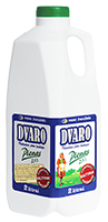 DVARO pienas, 2.5 % rieb., 2 l