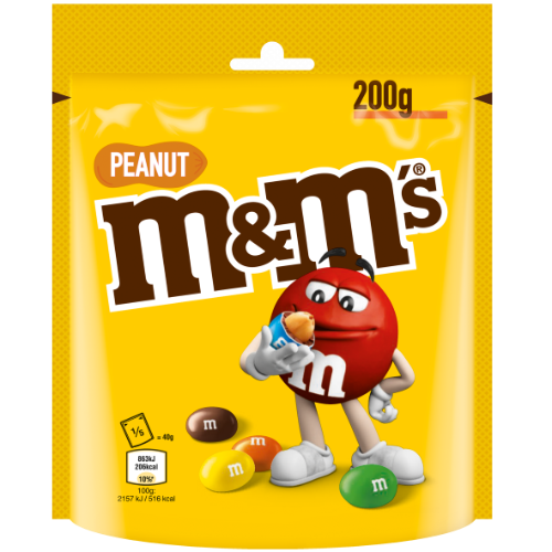 Sweets M&M's Peanut, 200 g