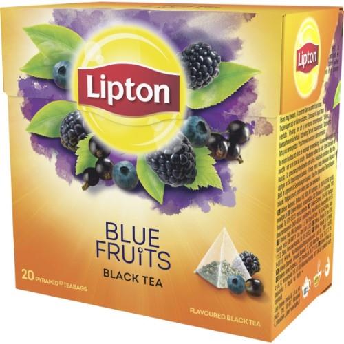LIPTON Blue Fruit tea, pyramids, 20 pcs.