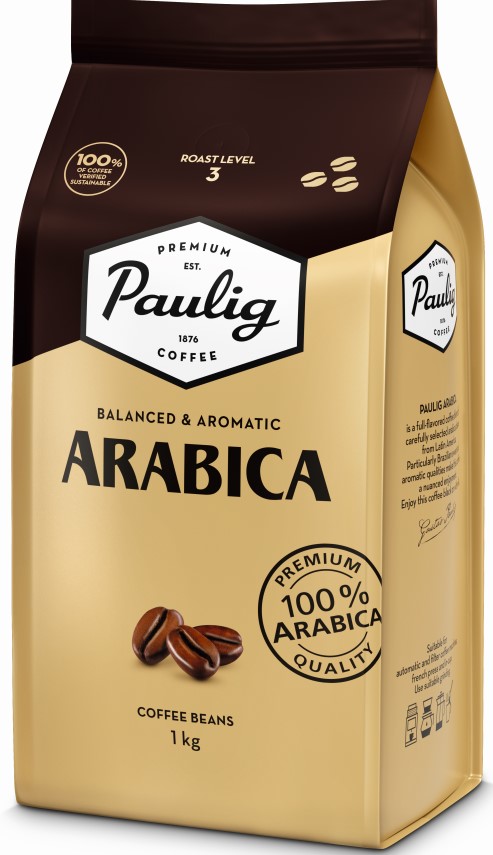 Kavos pupelės PAULIG Arabica, 1 kg