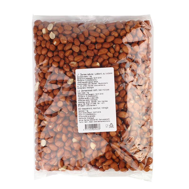 Žemės riešutai su luobele, 1 kg