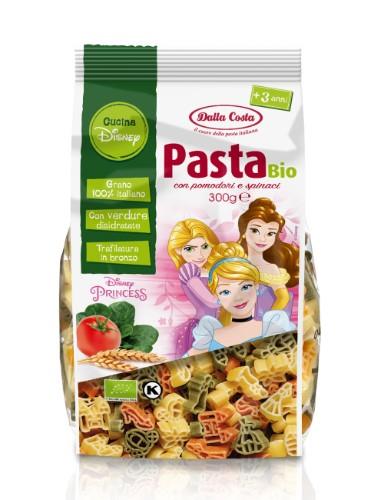Ekologiški makaronai DALLA COSTA, Princess, vaikiški, spalvoti, 300 g LT-EKO-001