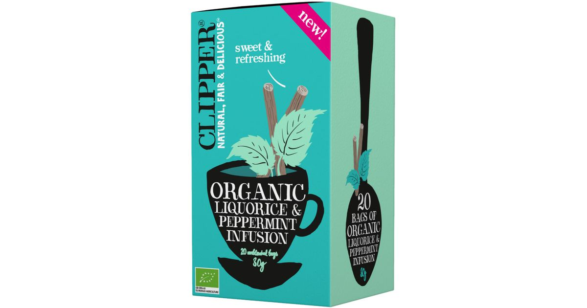 Organic Licorice and Peppermint Tea