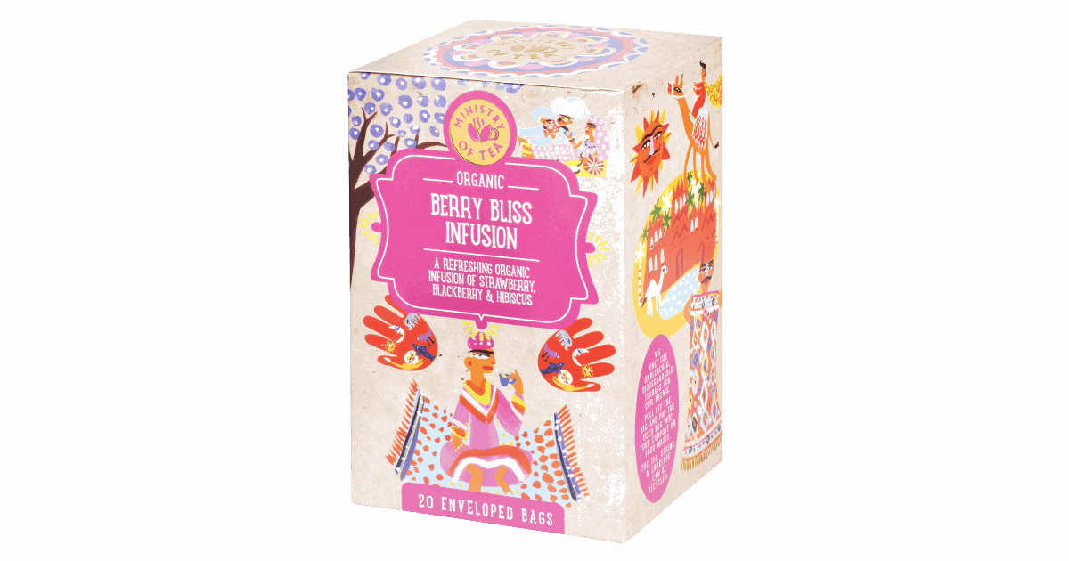 Vaisinė arbata "Berry Bliss Infusion", ekologiška