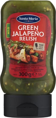 Green Jalapeno Relish SANTA MARIA, 300 g