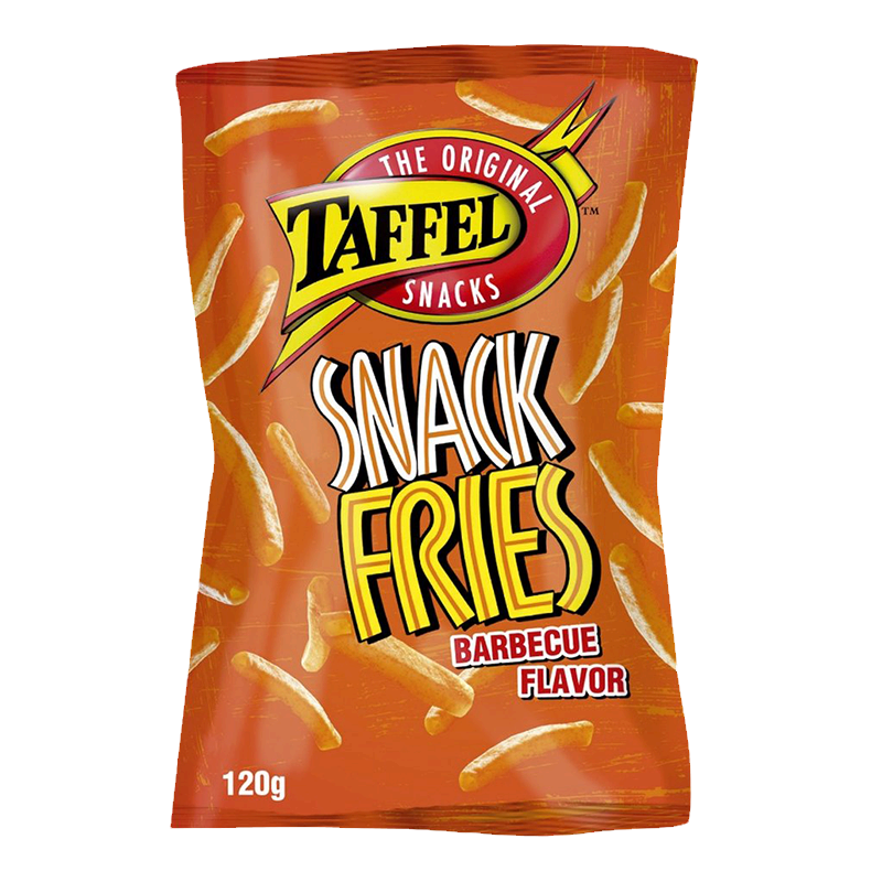 Potato chips TAFFEL, Snack Fries Barbecue, 110 g