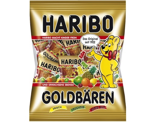 Gummies HARIBO, Goldbaren, mini, 250 g