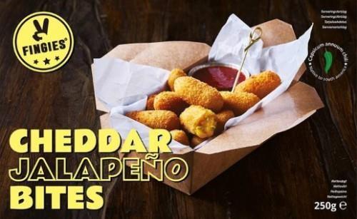 Cheddar cheese snack with jelly FINGIES, 250 g