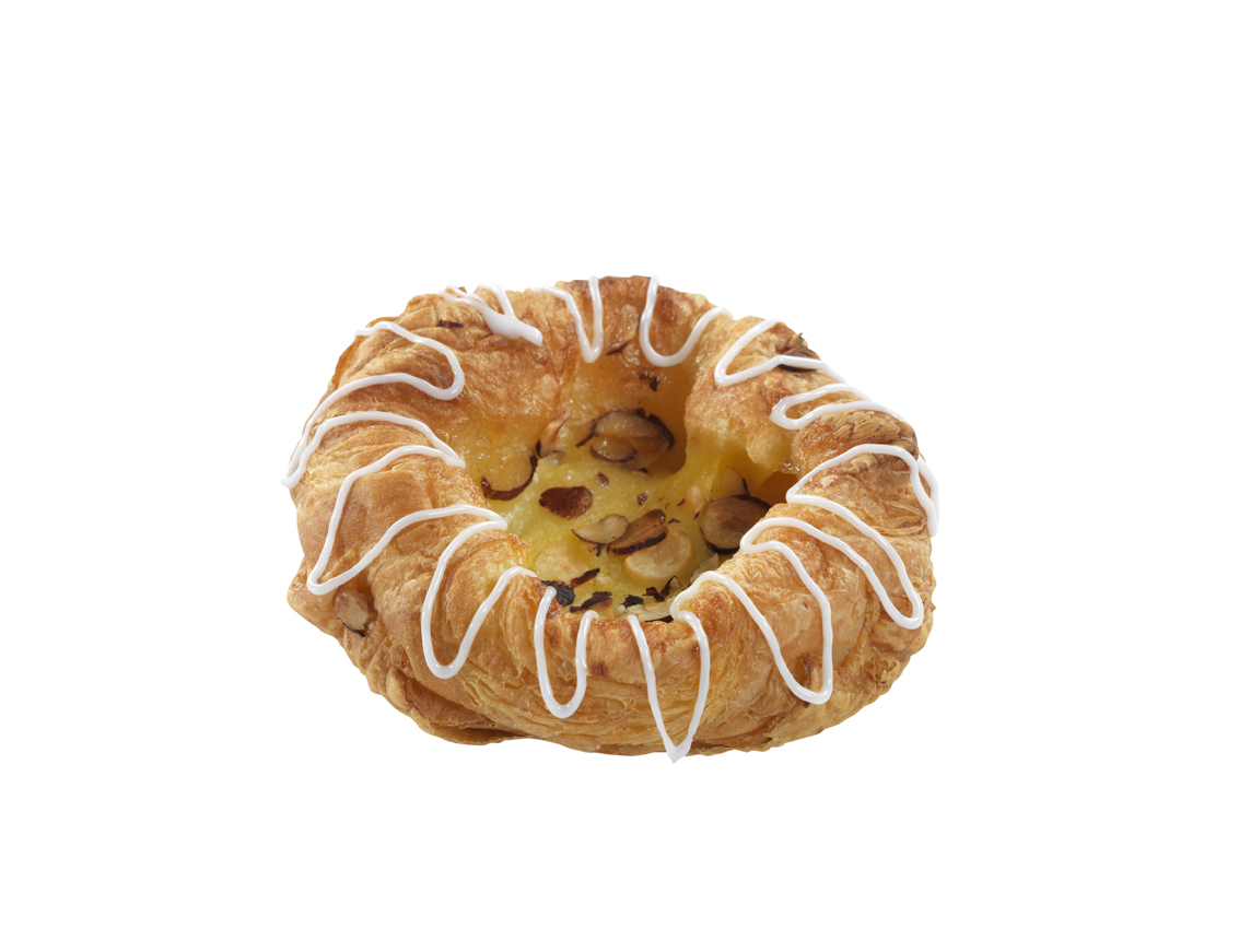Frozen layered bun with vanilla filling, 12 x 89g