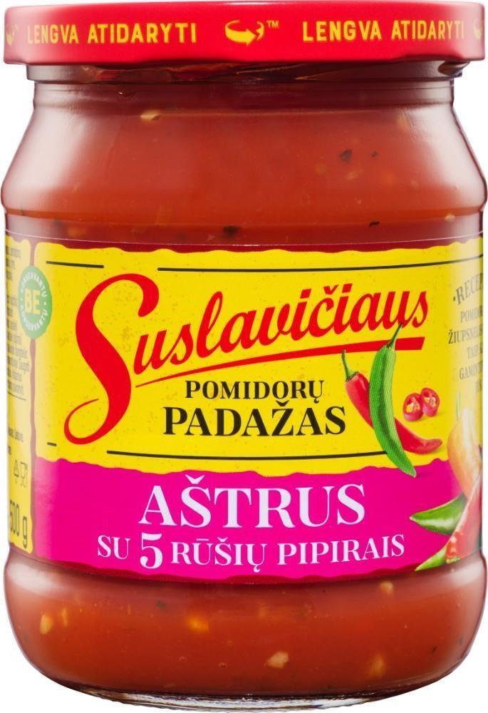 Tomato sauce SUSLAVIČIAUS, spicy, 5   g