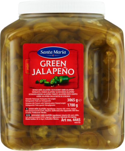 Green Jalapeno Hot, SANTA MARIA 3065 g