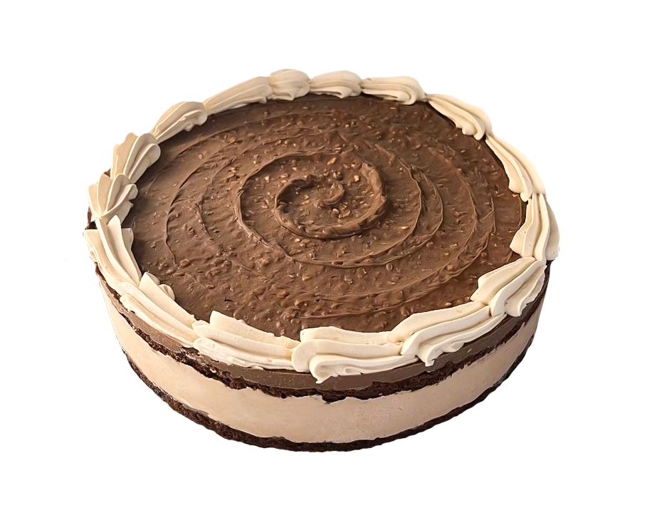 Frozen cake Golden Rocher, sliced, (16x130g), 2,07 kg