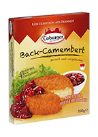 Kepamas sūris su spanguolių padažu CAMEMBERT 350g