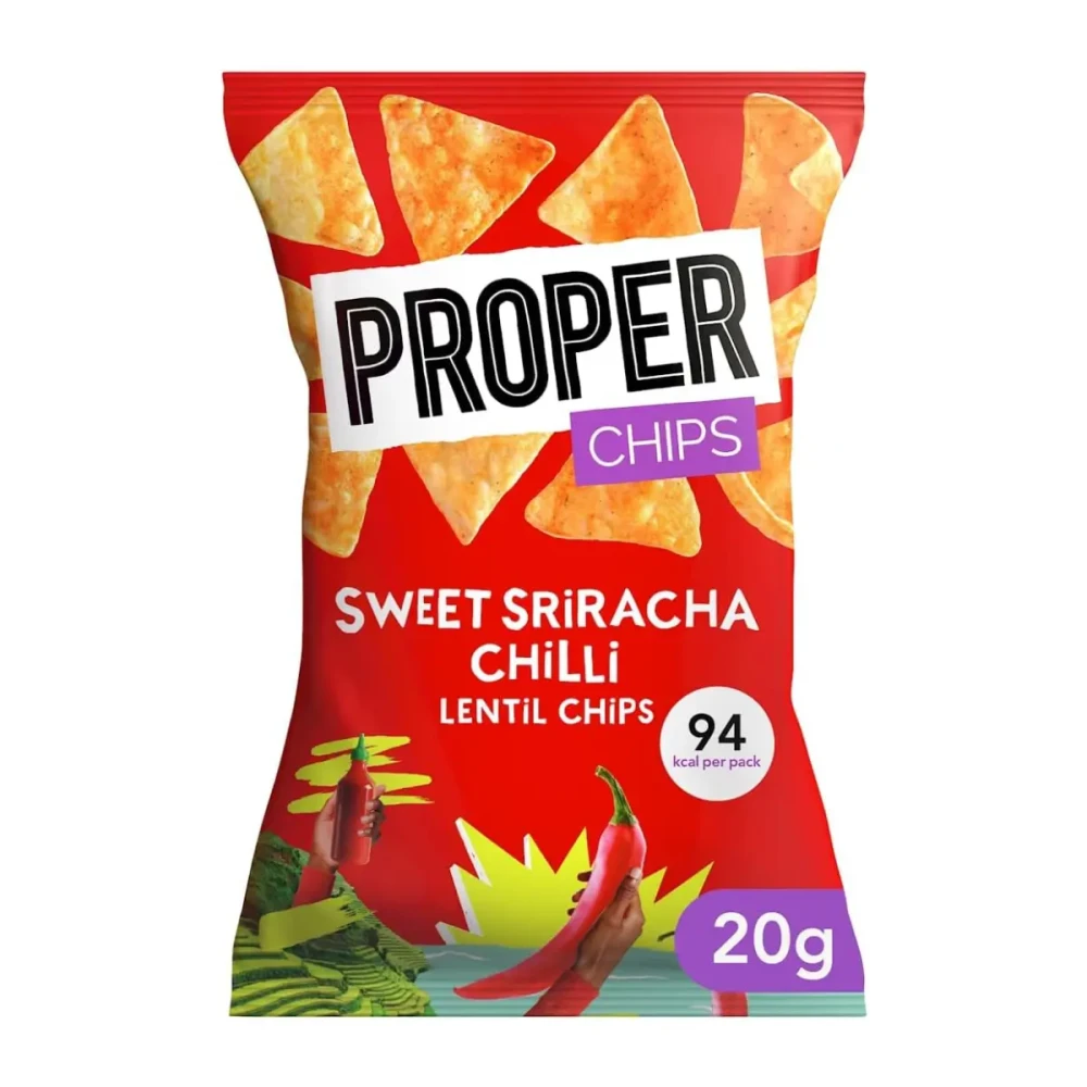 Lęšių traškučiai SWEET SRIRACHA