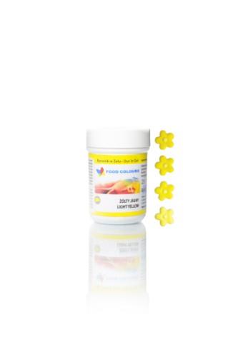 Gel food colour, yellow, 35 g